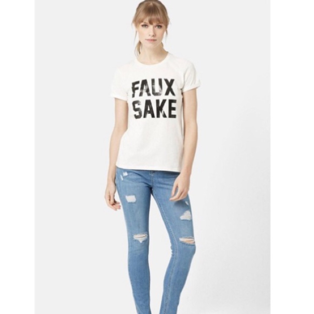 Topshop high waisted Moto jeans - Picture 2 of 13